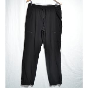 Eddie Bauer Woman's Stretch Black Fleece Lined Pants Size 10